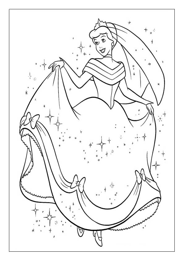 Cinderella coloring pages printable coloring sheets