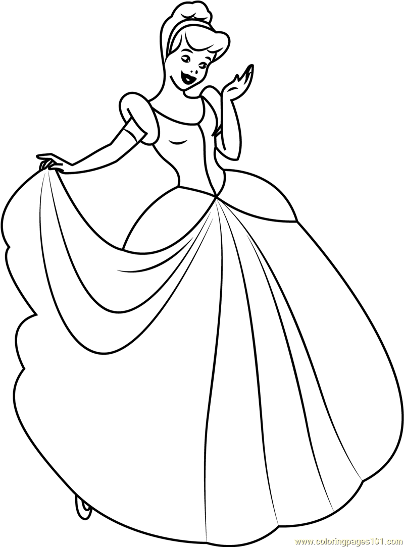 Look at me coloring page for kids