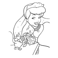 Top free printable cinderella coloring pages online