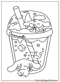 Best top cinnamoroll coloring pages ideas coloring pages coloring pages for kids free printable coloring pages