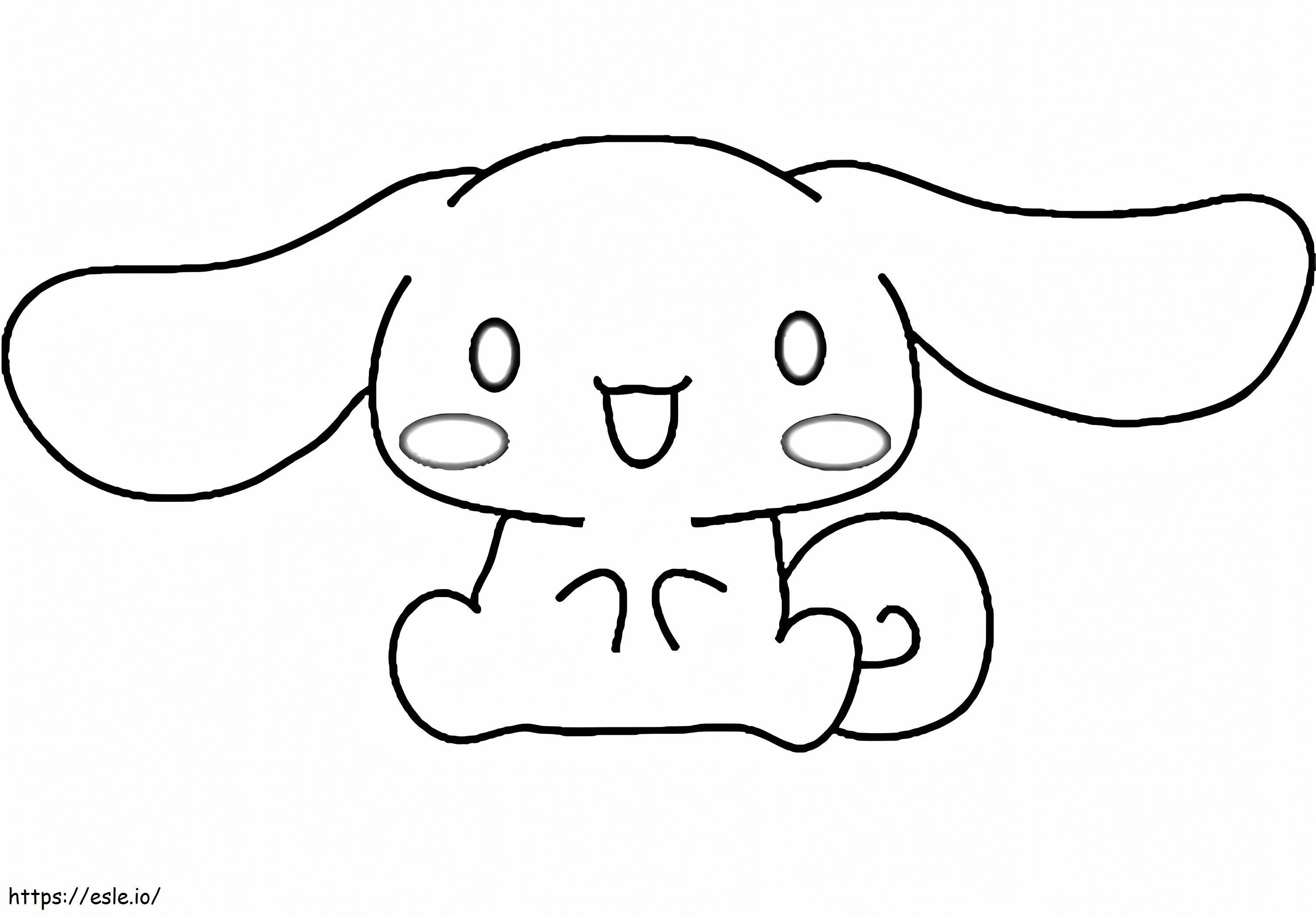 Cinnamoroll to print coloring page