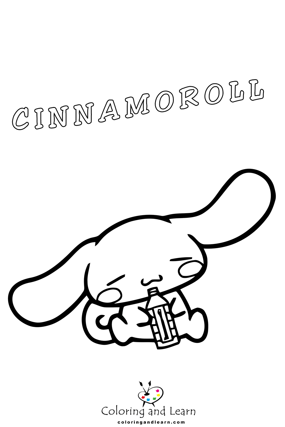 Cinnamoroll coloring pages