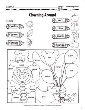 Circus activities printable worksheets lesson plan ideas for kids