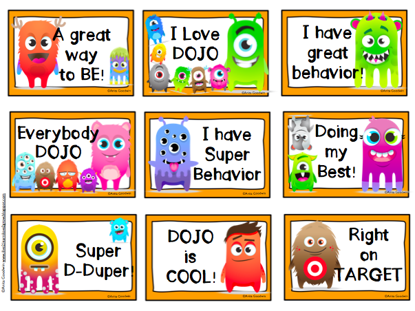 Class dojo freebies