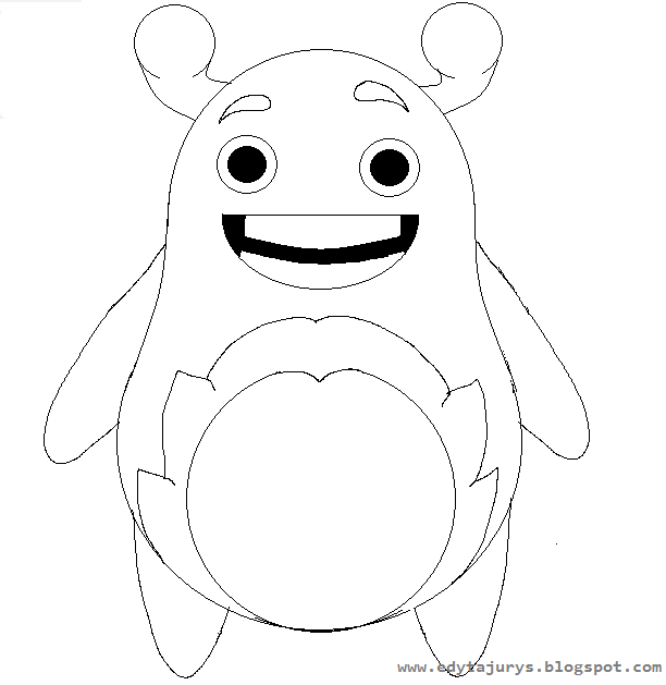 Classdojo monsters sketch coloring page â