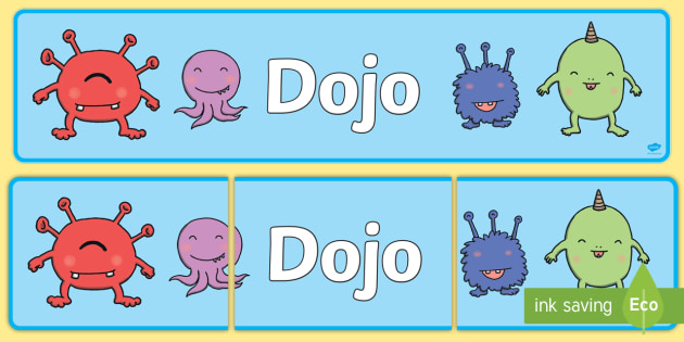 Dojo display banner teacher