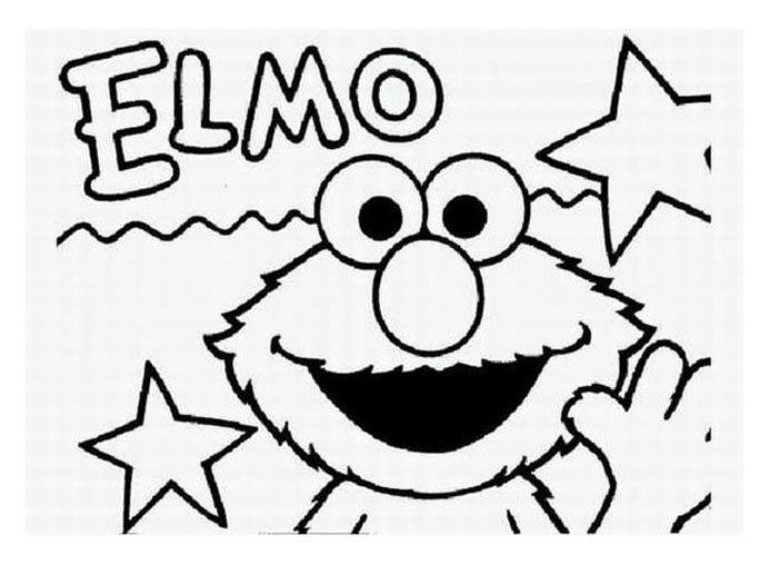 Sesame street coloring to download for free