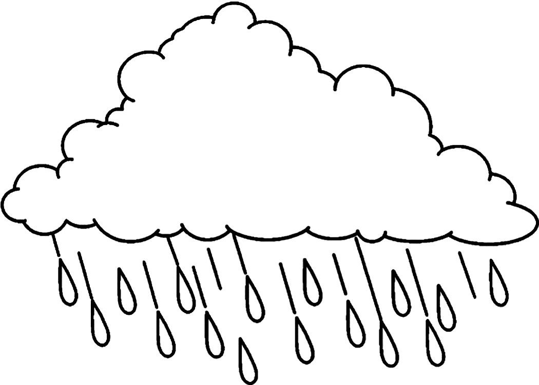 Free printable cloud coloring pages for kids