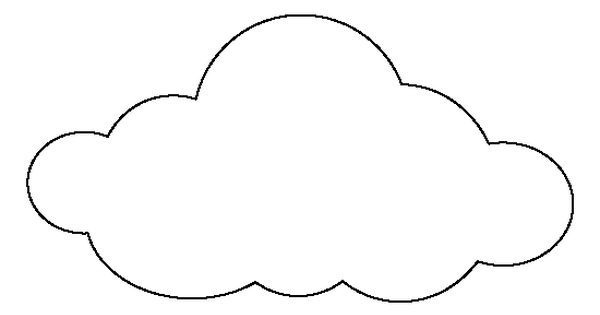 Large cloud pattern use the printable outline for crafts creating stenciâ free stencils printables templates free stencils printables templates printable free