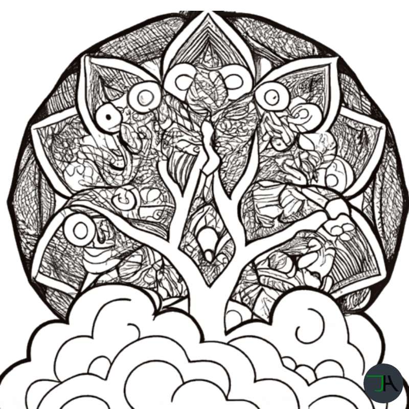 Coloring pages for adults and kids