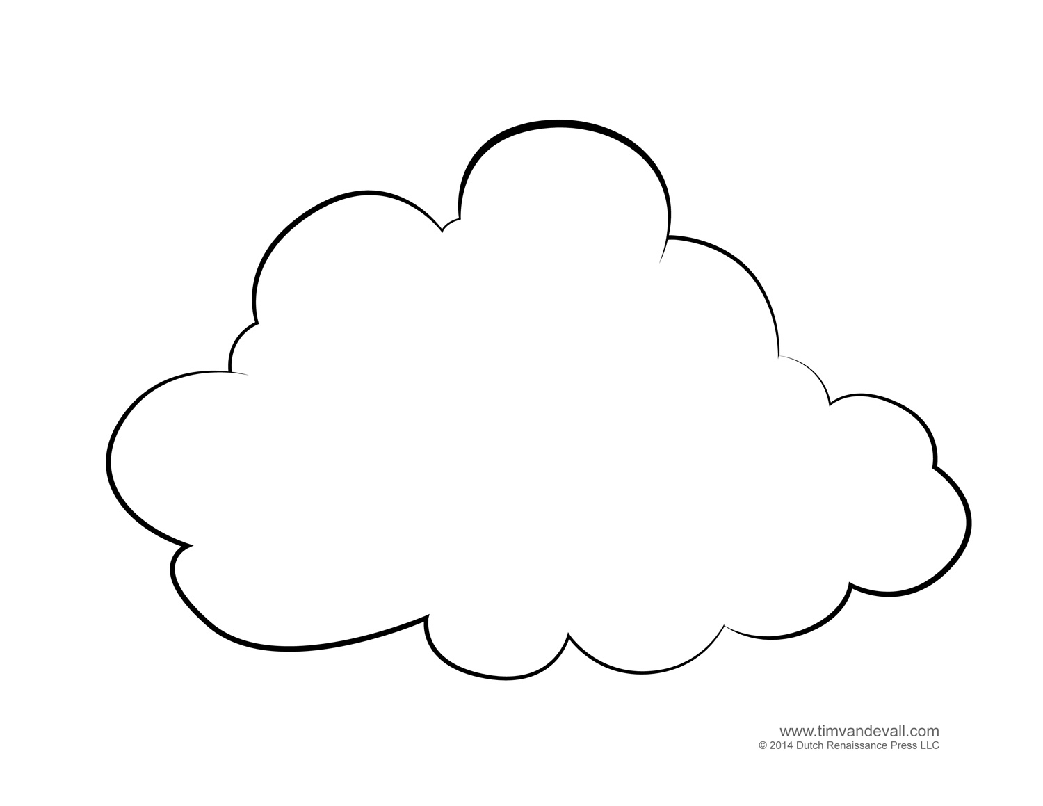 Weather for kids free cloud templates and weather coloring pages â tims printables