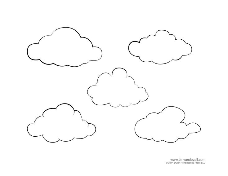 Amazing photo of cloud coloring page