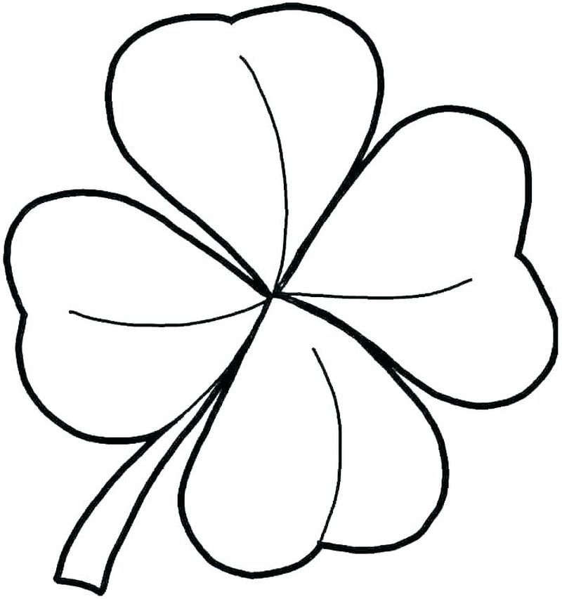 Plete shamrock coloring pages pdf to print