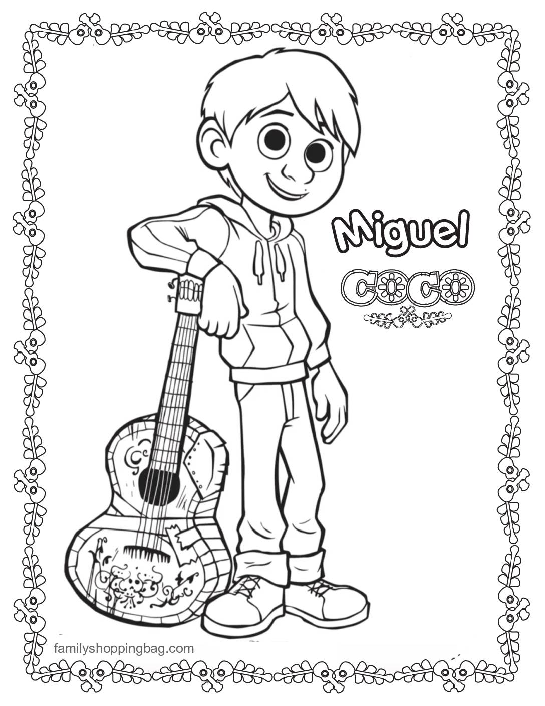 Coloring page coco