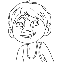 Disney pixars coco coloring pages