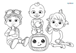 Free printable coelon coloring pages for kids