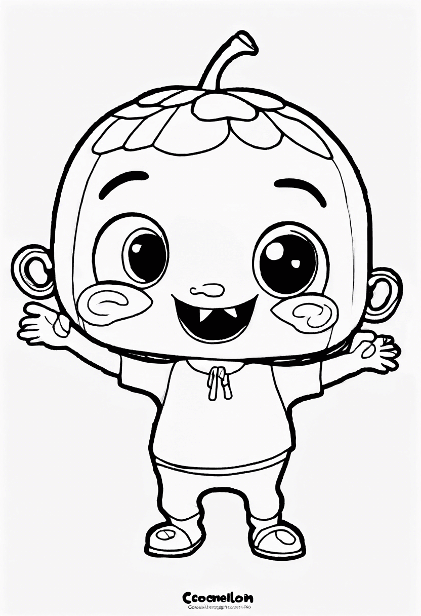 Cocomelon coloring pages