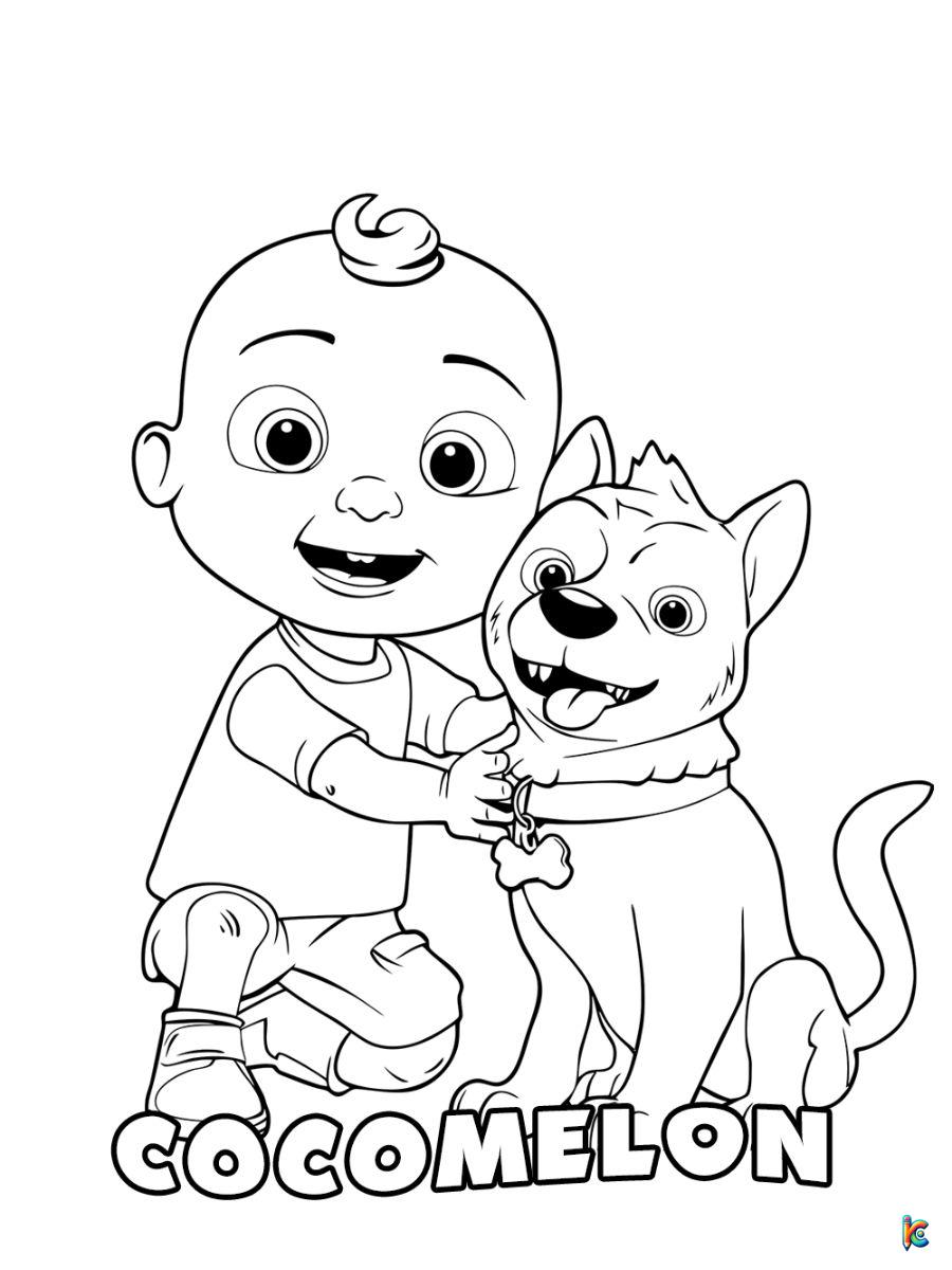 Coelon coloring pages â