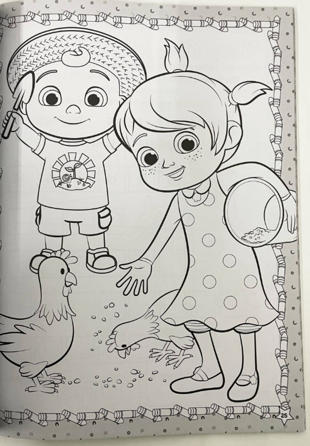 Cocomelon mega colouring book â