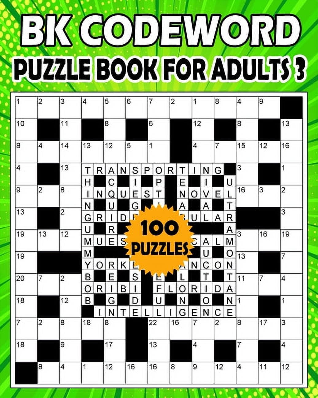 Bk codeword puzzle book for adults codebreaker puzzle book for adults seniors