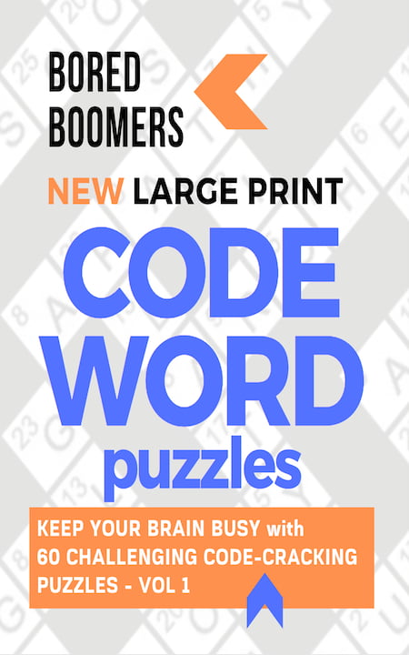 Codeword puzzles volumes through by bored boomers