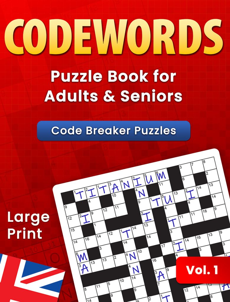 Codewords puzzle book uk version