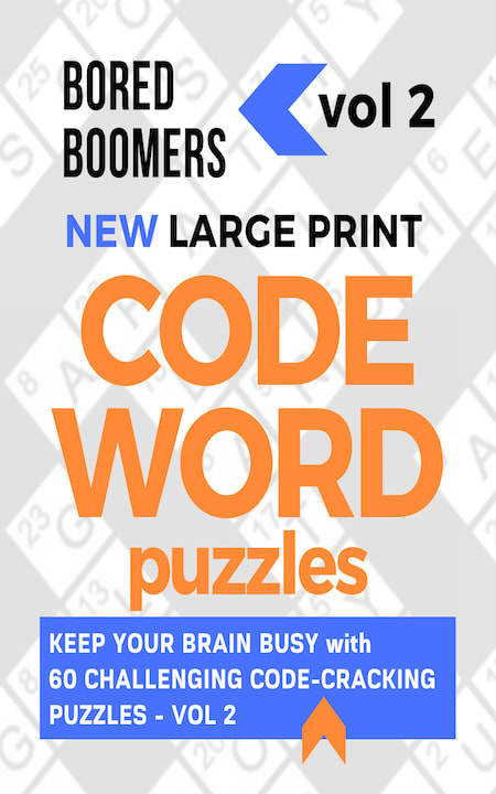 Codeword puzzles volumes through by bored boomers