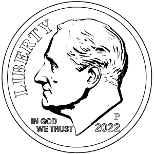 Coloring pages us mint for kids