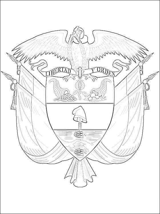 Columbia coloring pages