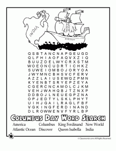 Columbus day worksheets and coloring pages for kids woo jr kids activities childrens publishing