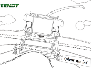 Tractor coloring pages