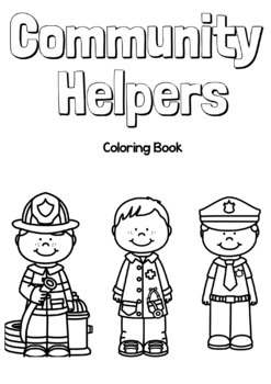 Munity helpers workers coloring pages printable sheets for kids