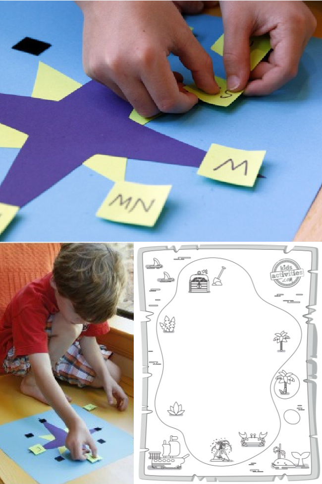 Diy pass rose pass rose template printable with map kids activities blog