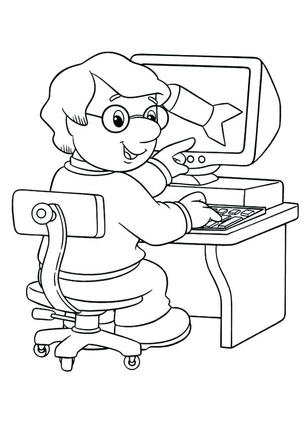 Puter coloring pages