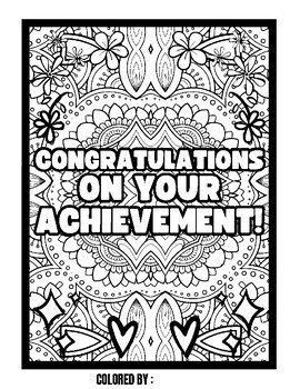 End of year awards activities mindfulness mandala coloring pages