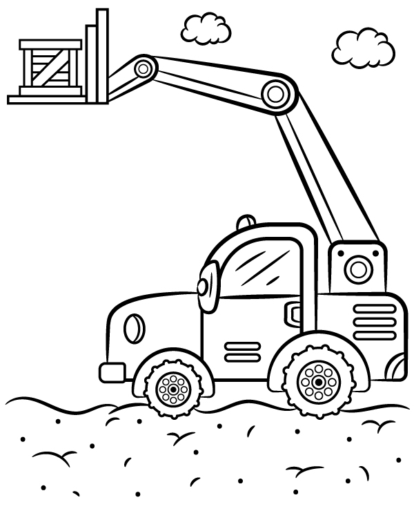 Premiere construction coloring sheets