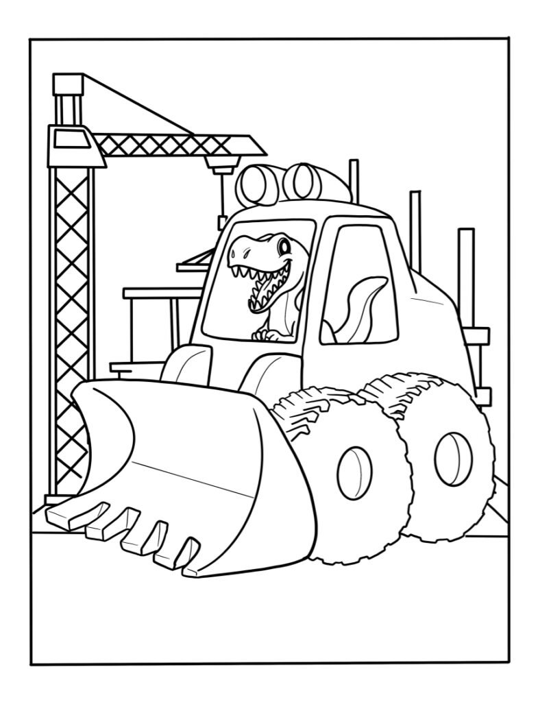 Trucks coloring pages printable dinosaur pictures to color