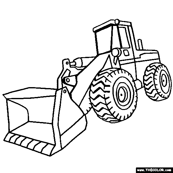 Trucks online coloring pages