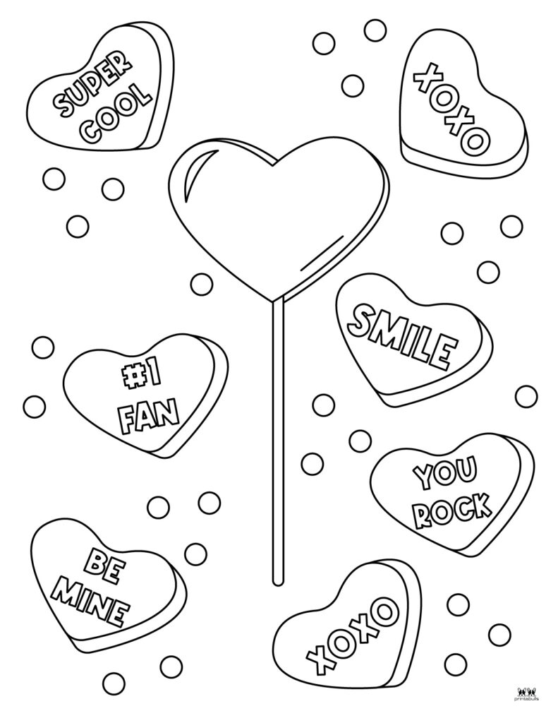 Heart coloring pages