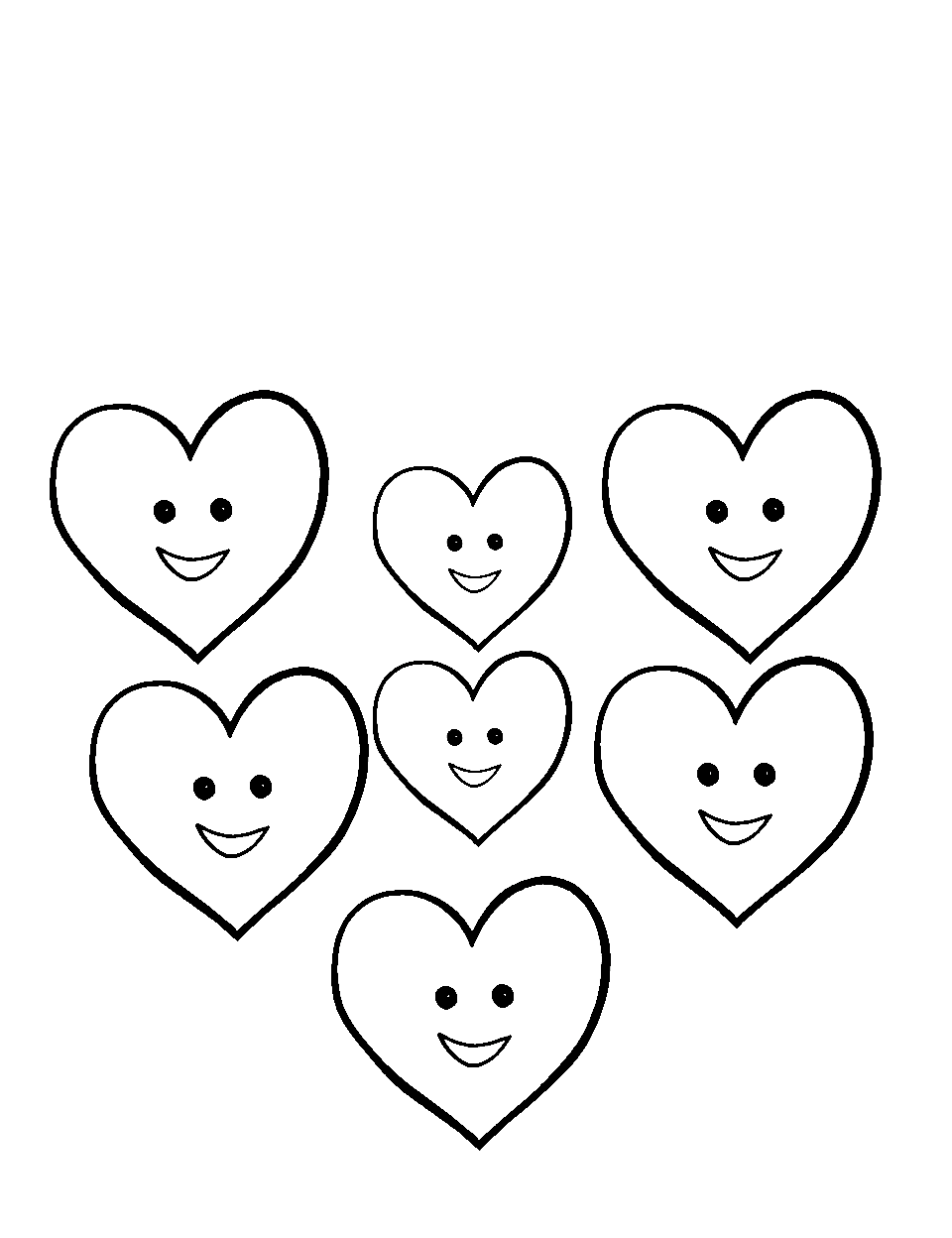 Valentines day coloring pages free printables