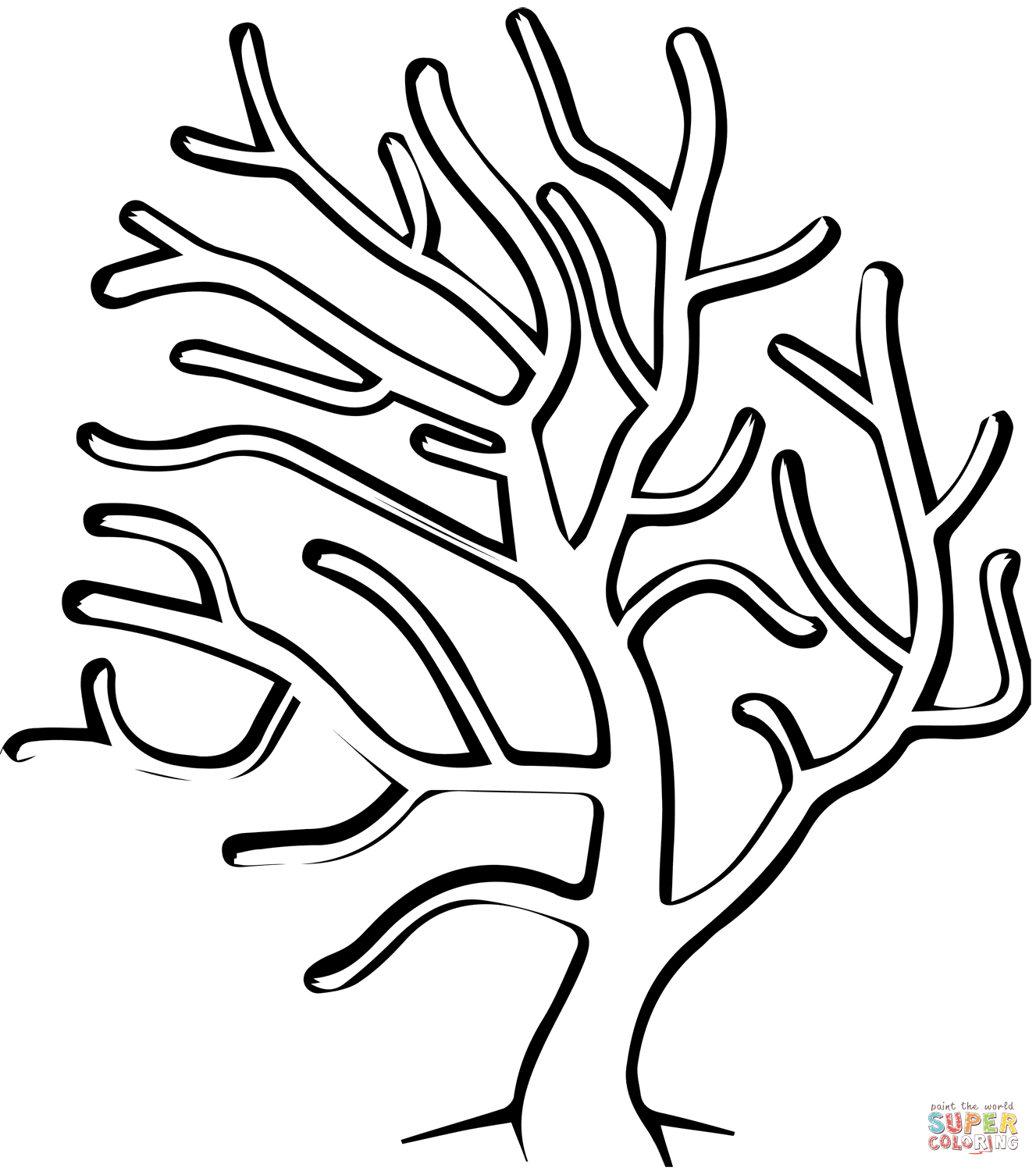 Coral coloring page free printable coloring pages