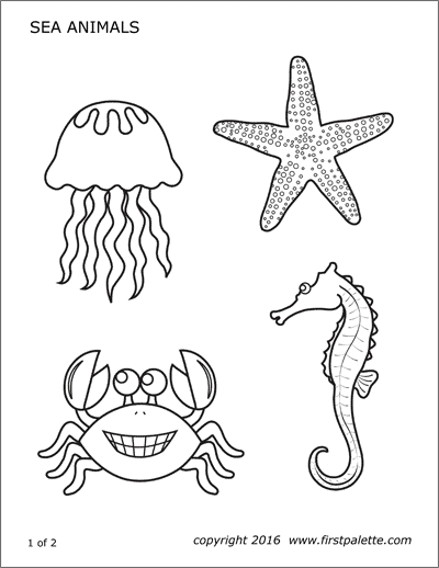 Corals free printable templates coloring pages