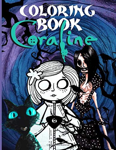 Coraline coloring book coraline color wonder adults coloring books unofficial on ilippines