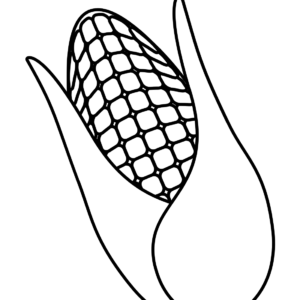 Corn coloring pages printable for free download