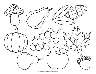 Cornucopia printable make a cornucopia craft mrs merry