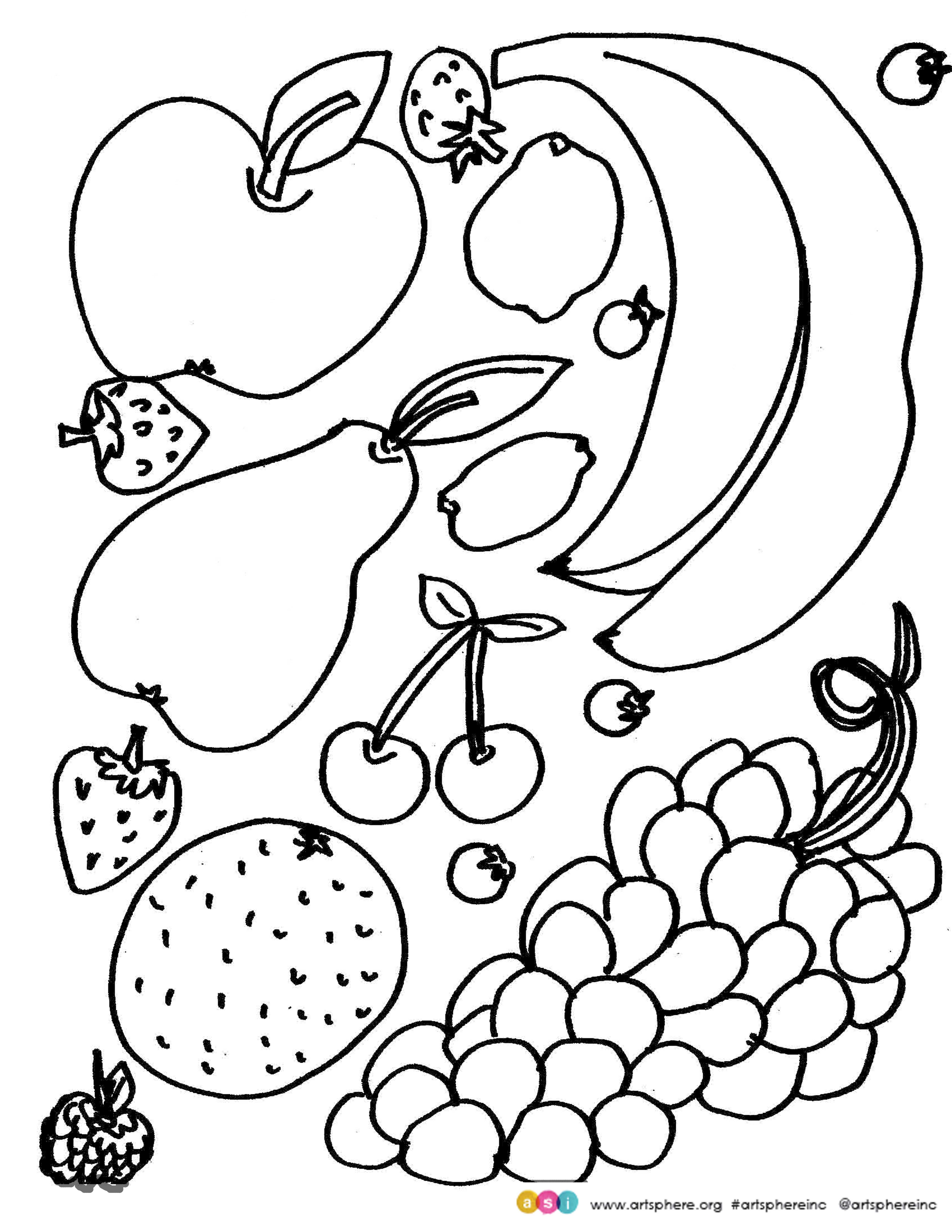 Free downloadable cornucopia art project template