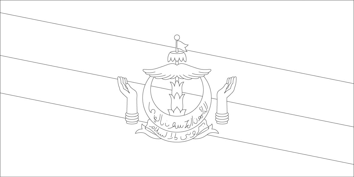 World flags coloring pages