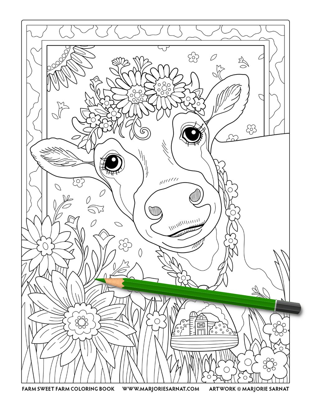 Farm sweet farm â marjorie sarnat design illustration