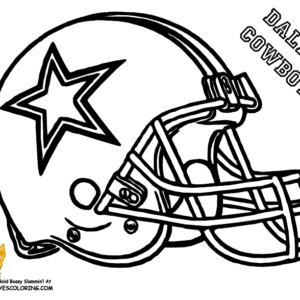 Dallas cowboys coloring pages printable for free download