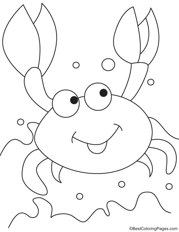 Billy crab coloring page download free billy crab coloring page for kids best coloring pages